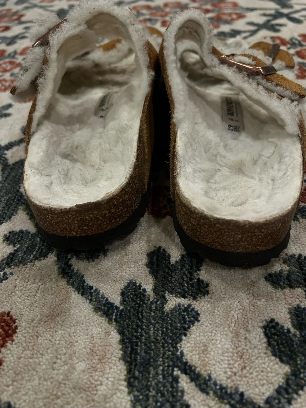 Birkenstock Arizona Shearling sandals women’s size 8